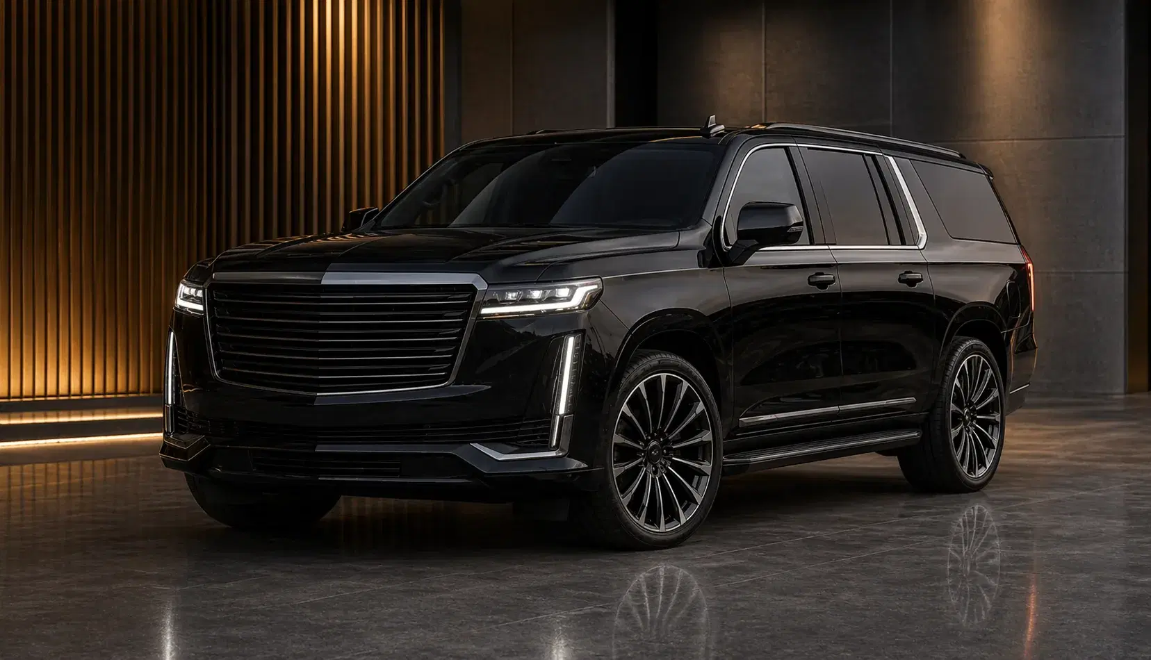 Luxury SUV in the FS Bay Area Limo fleet