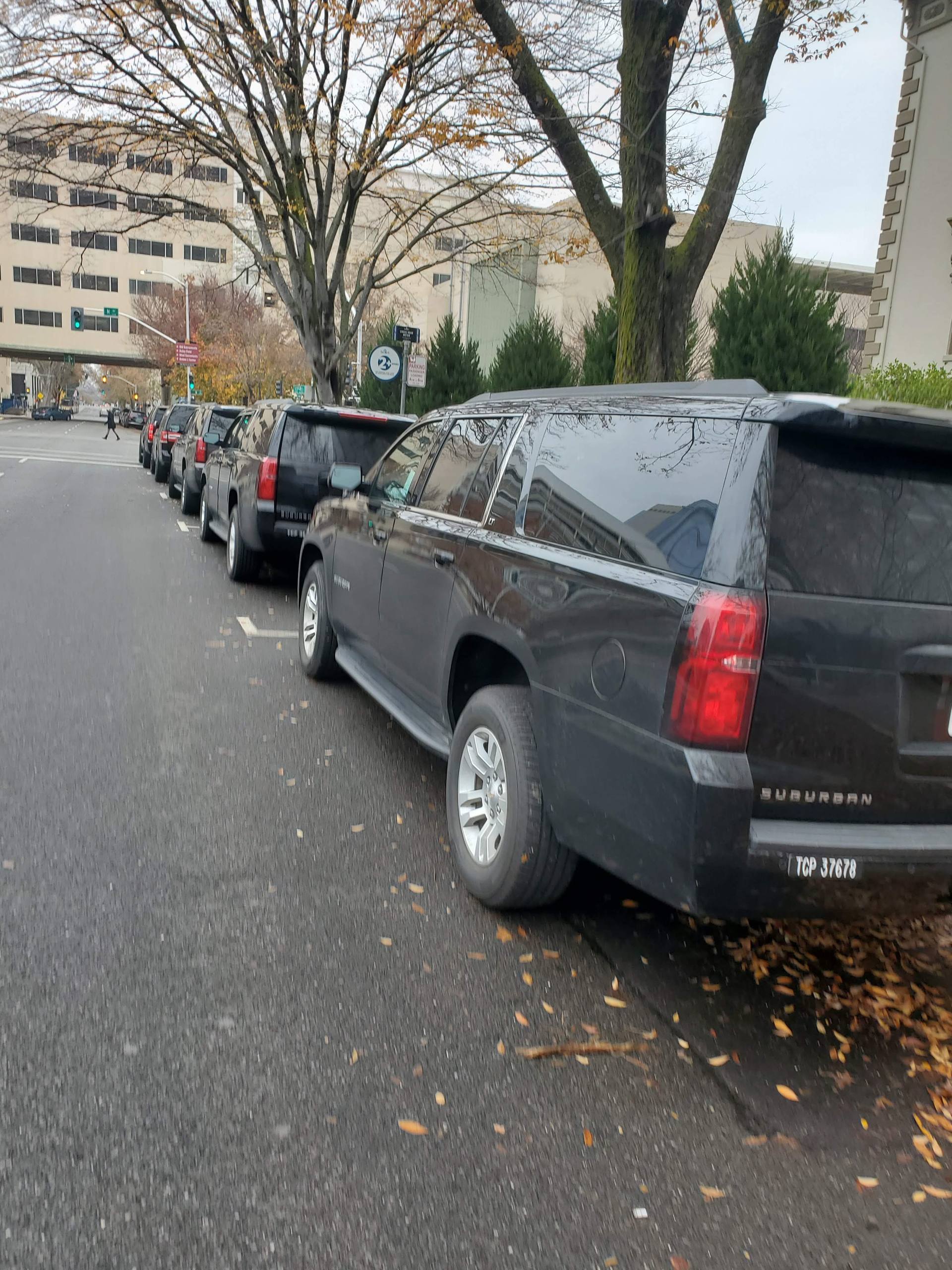 FS Bay Area Limo vehicle displaying CA TCP 37678